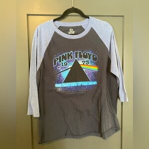 Pink Floyd tshirt 3/4 sleeve size large